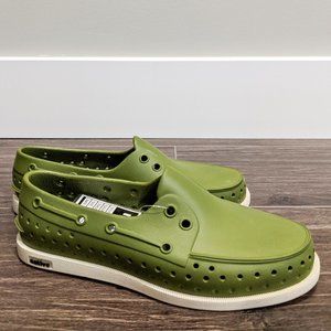 Native Shoes Olive Green Howards Womens Size 7